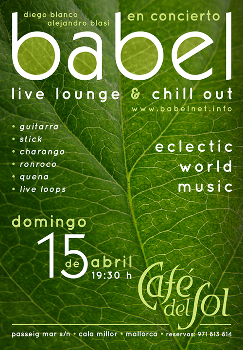 2012-04-15 Babel en Cafe del Sol